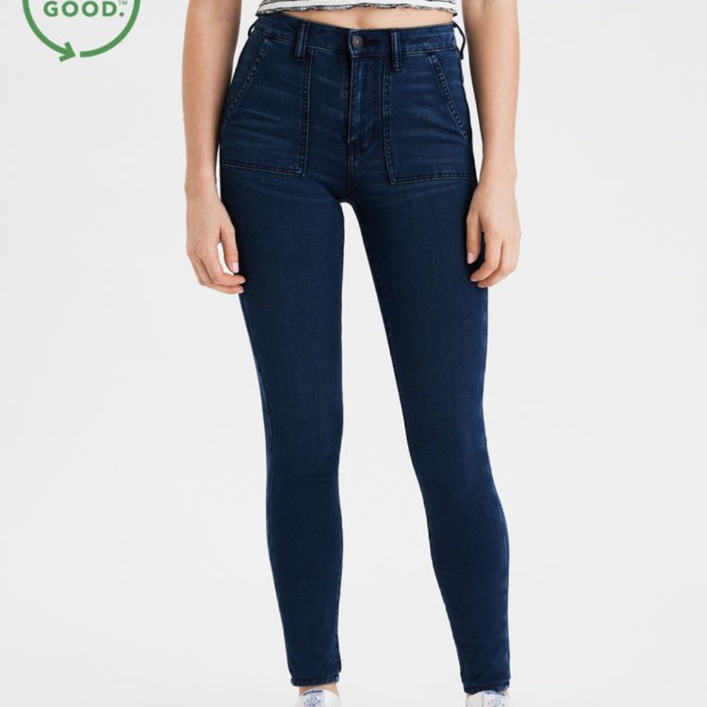 Brand New AE Dark Ink Jegging